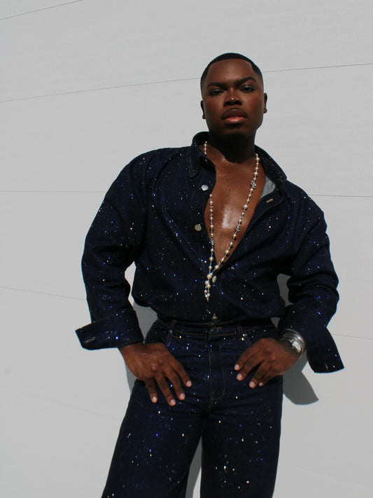 "Diamond Boy" Button Up